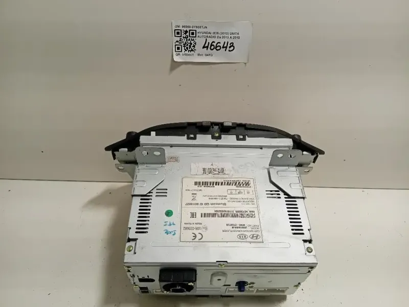 Unità Autoradio 96560-3Y600TJN Hyundai IX35 2013