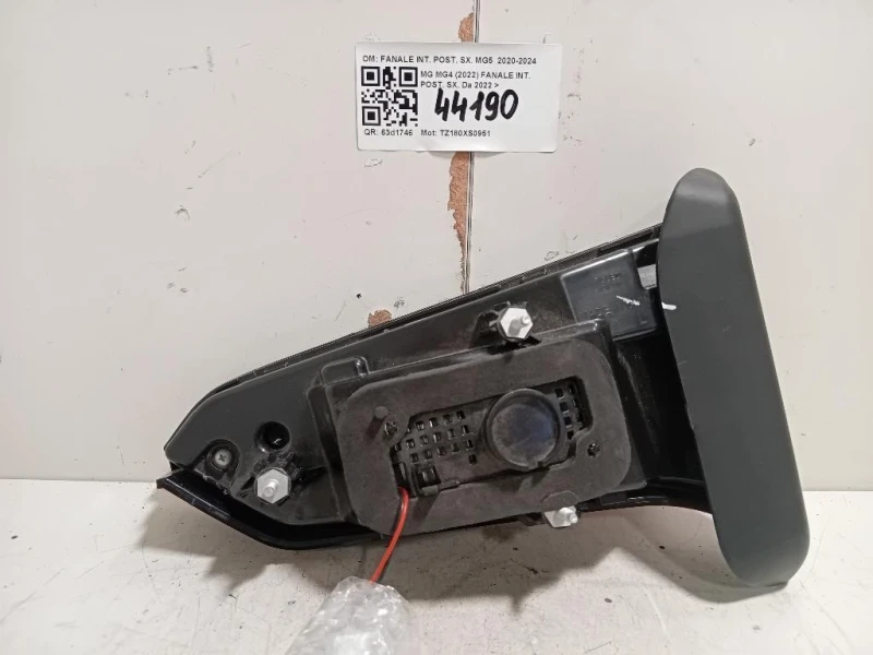 Fanale INT POST SX FANALE INT POST SX MG5 2020-2024 Mg MG4 2022