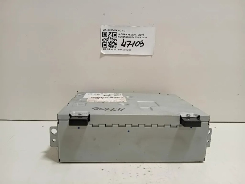 Unità Autoradio GX53-18K812-CG Jaguar XE 2015