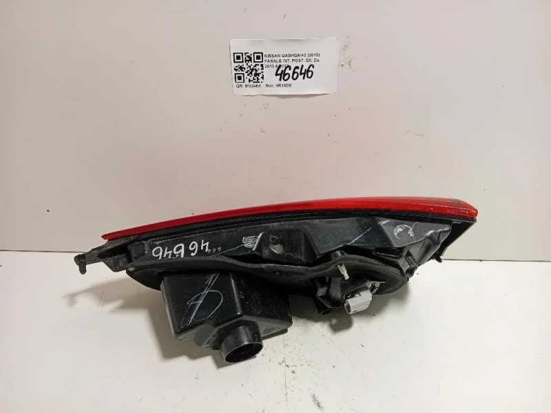 Fanale INT POST SX Nissan Qashqai+2 2010