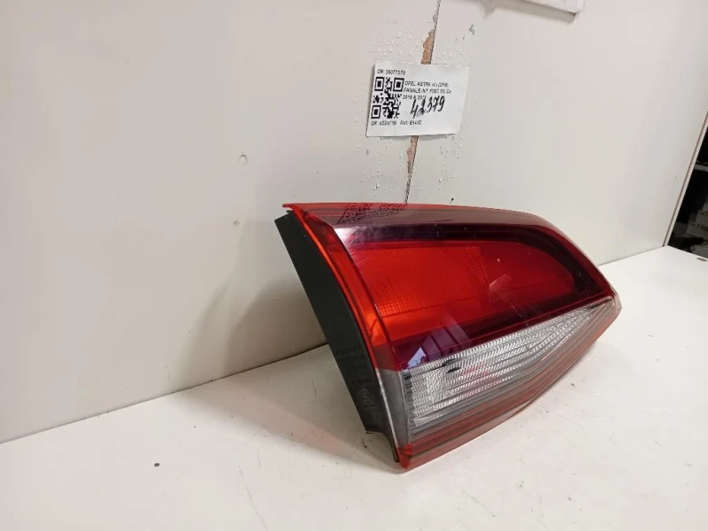 Fanale INT POST SX 39077378 Opel Astra K 2016