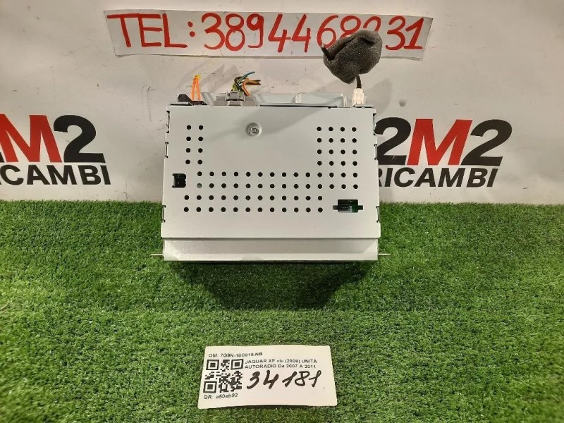 Unità Autoradio 7G9N-18C815-NB Jaguar XF I 2008