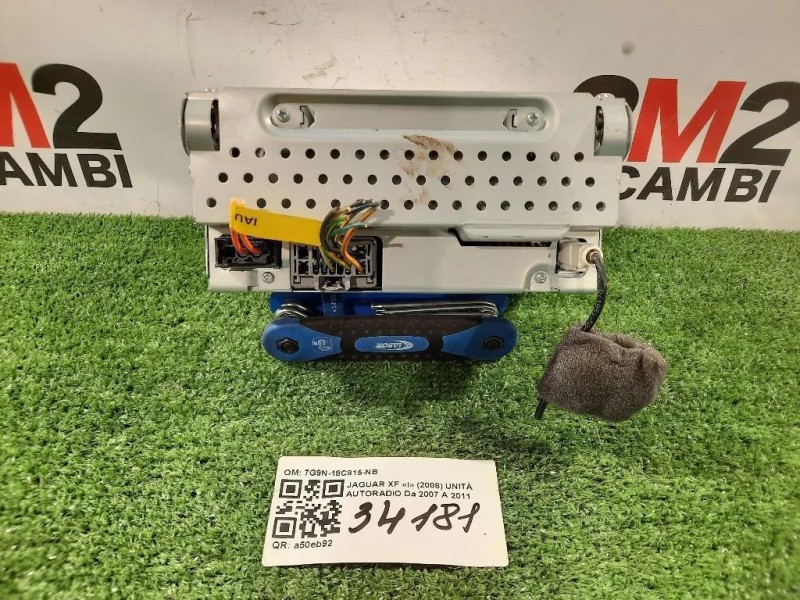 Unità Autoradio 7G9N-18C815-NB Jaguar XF I 2008