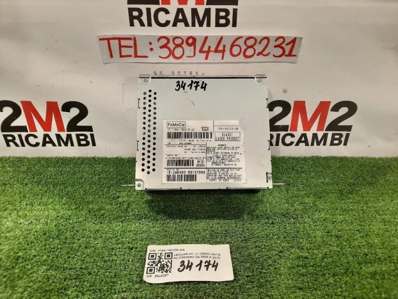 Unità Autoradio 7F6N-14C230-AA Jaguar XF I 2008