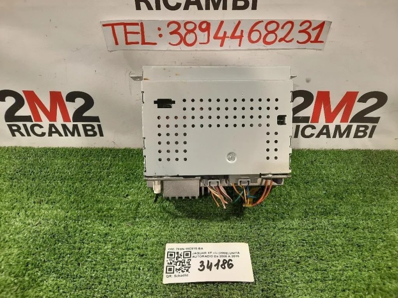Unità Autoradio 7F6N-18C815-BA Jaguar XF I 2008