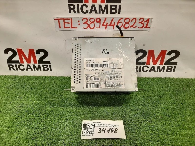Unità Autoradio 7G9N-18C815-NB Jaguar XF I 2008