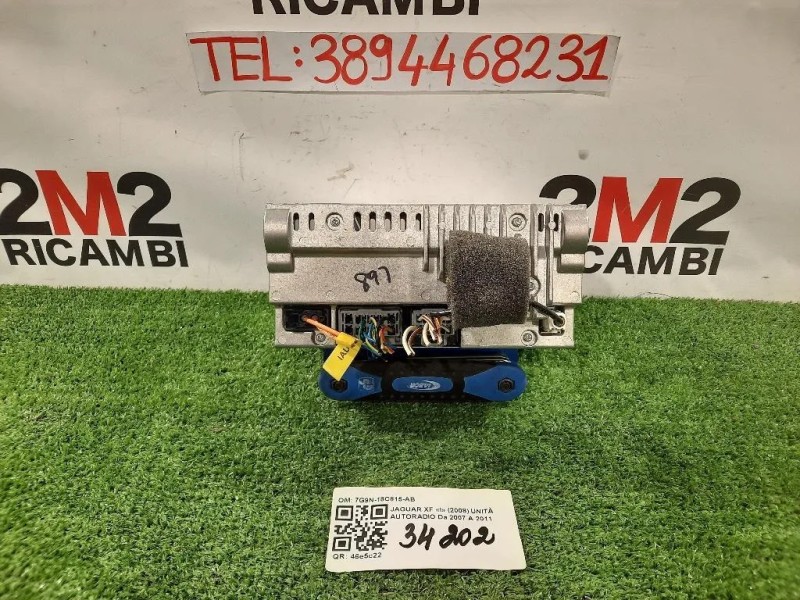 Unità Autoradio 7G9N-18C815-AB Jaguar XF I 2008