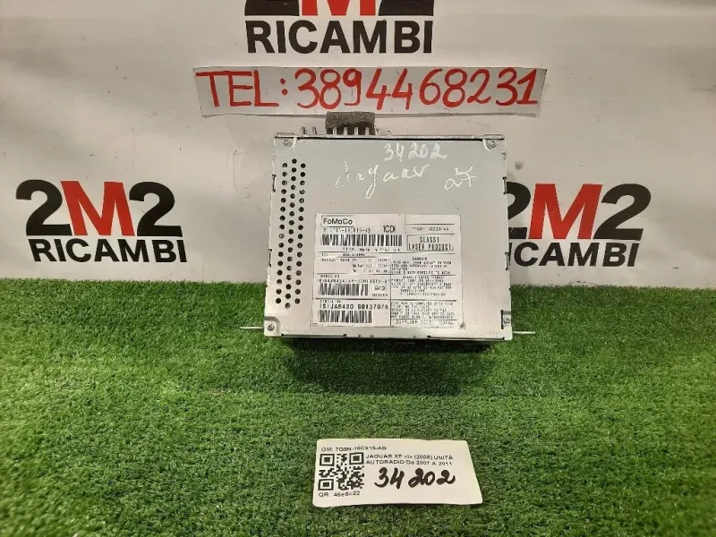 Unità Autoradio 7G9N-18C815-AB Jaguar XF I 2008