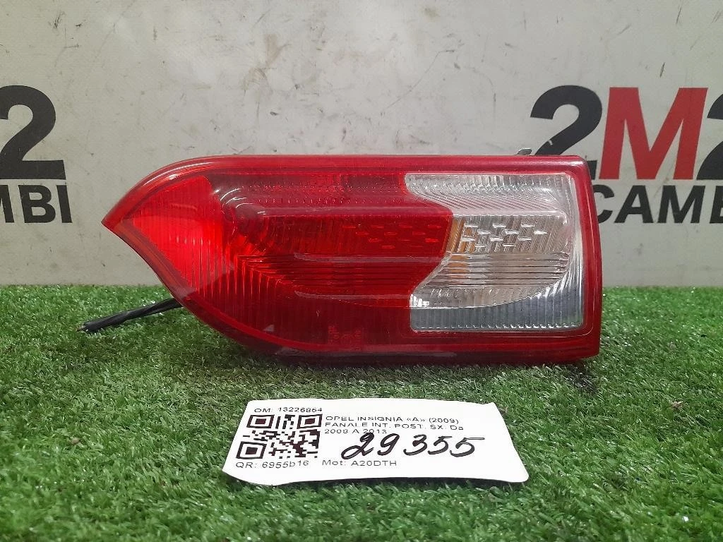 Fanale INT POST SX 13226854 Opel Insignia A 2009