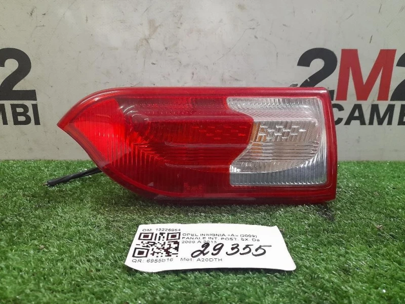 Fanale INT POST SX 13226854 Opel Insignia A 2009