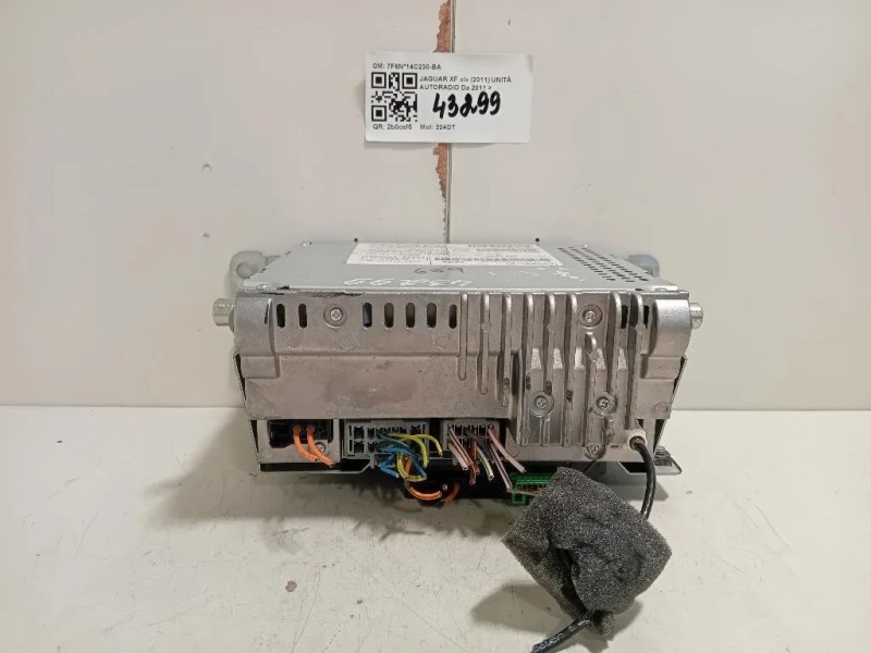 Unità Autoradio 7F6N14C230-BA Jaguar XF I 2011