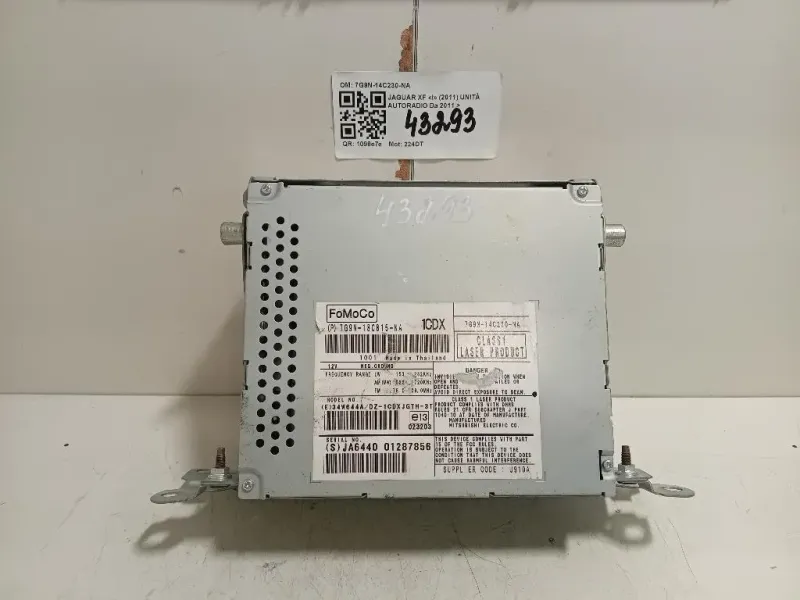Unità Autoradio 7G9N-14C230-NA Jaguar XF I 2011