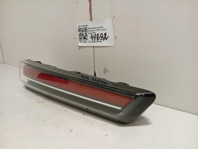 Fanale INT POST SX 9833944480 Opel Mokka B 2020