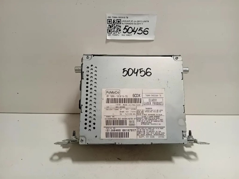Unità Autoradio 7G9N-18C815-TB Jaguar XF I 2011
