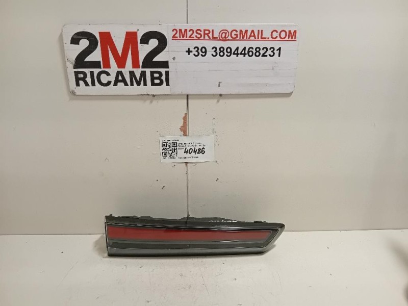 Fanale INT POST SX 9861335680 Opel Mokka B 2020