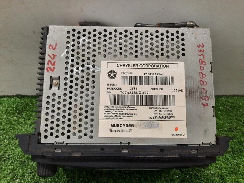 Unità Autoradio P56038585AL Jeep Cherokee III 2002