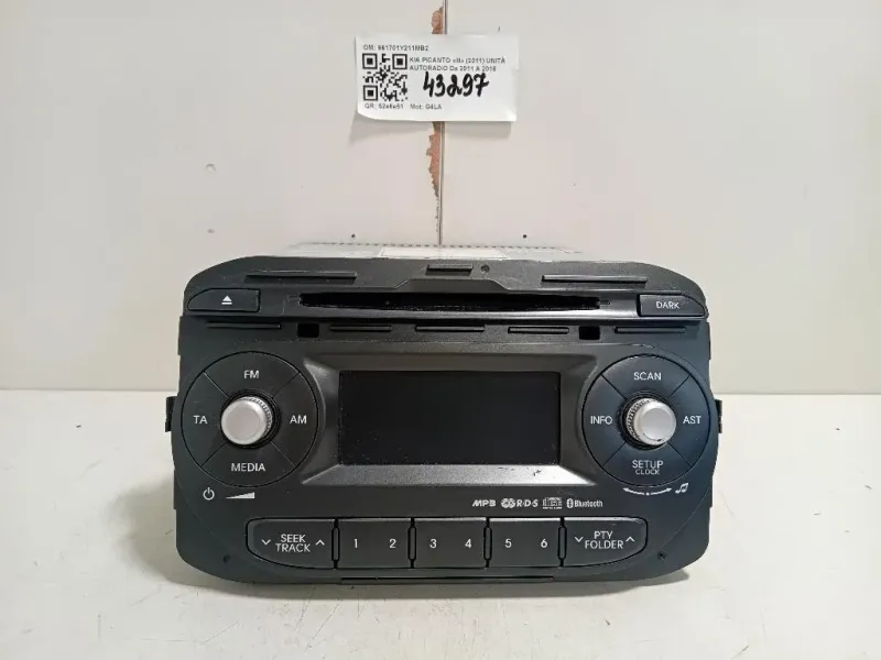 Unità Autoradio 961701Y211MB2 Kia Picanto III 2011