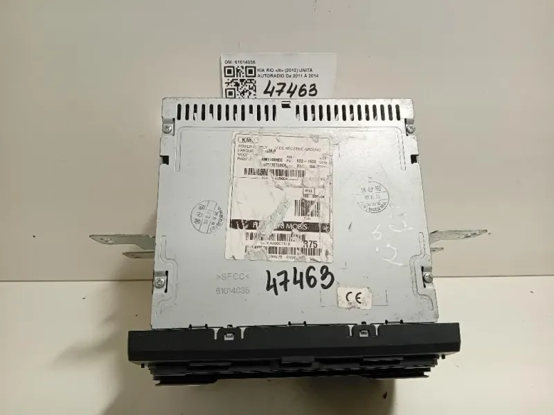 Unità Autoradio 61014035 Kia RIO III 2012