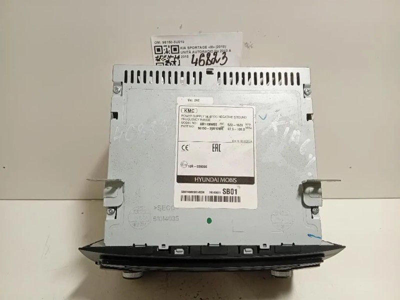 Unità Autoradio 96150-3U010 Kia Sportage III 2010