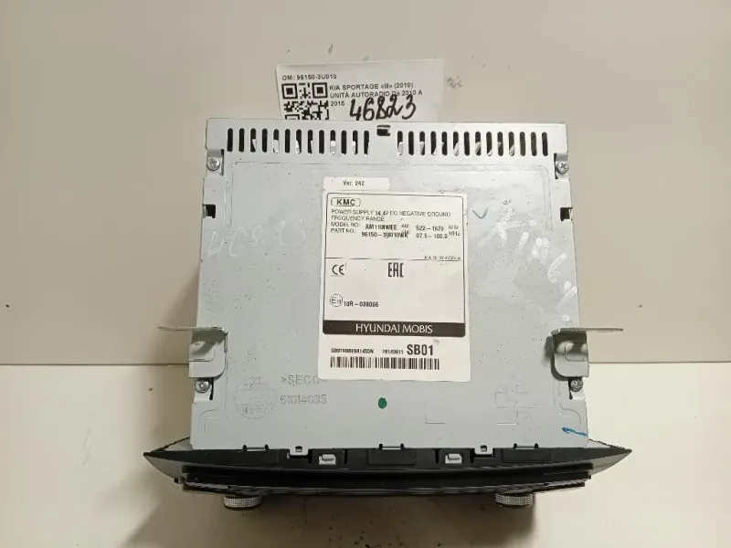 Unità Autoradio 96150-3U010 Kia Sportage III 2010