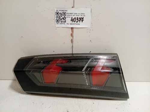 Fanale INT POST SX 9825957580 Peugeot 2008 II 2020
