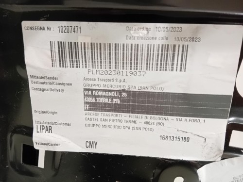 Parafango POST SX 9830556580 Citroen DS4 I 2016