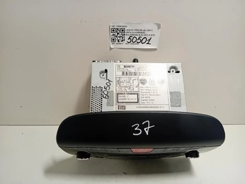 Unità Autoradio 7355434820 Lancia Ypsilon III 2011