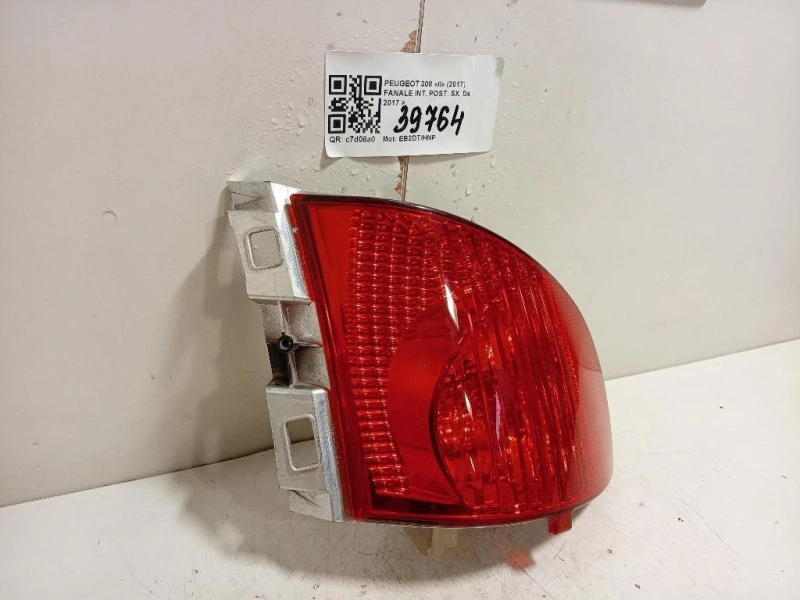 Fanale INT POST SX Peugeot 308 II 2017