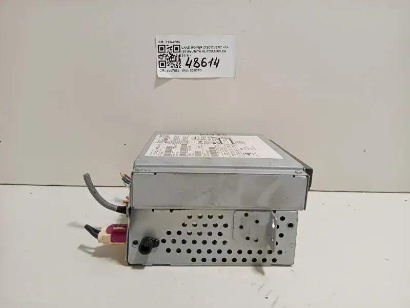 Unità Autoradio 31344886 Land Rover Discovery V 2016