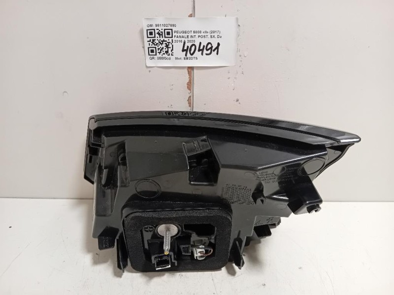 Fanale INT POST SX 9811027880 Peugeot 5008 II 2017