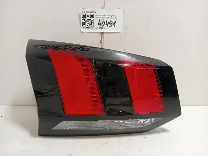 Fanale INT POST SX 9811027880 Peugeot 5008 II 2017