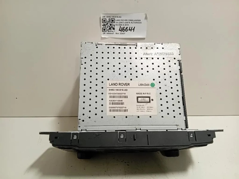 Unità Autoradio 6H52-18C815-AD Land Rover Freelander II 2007