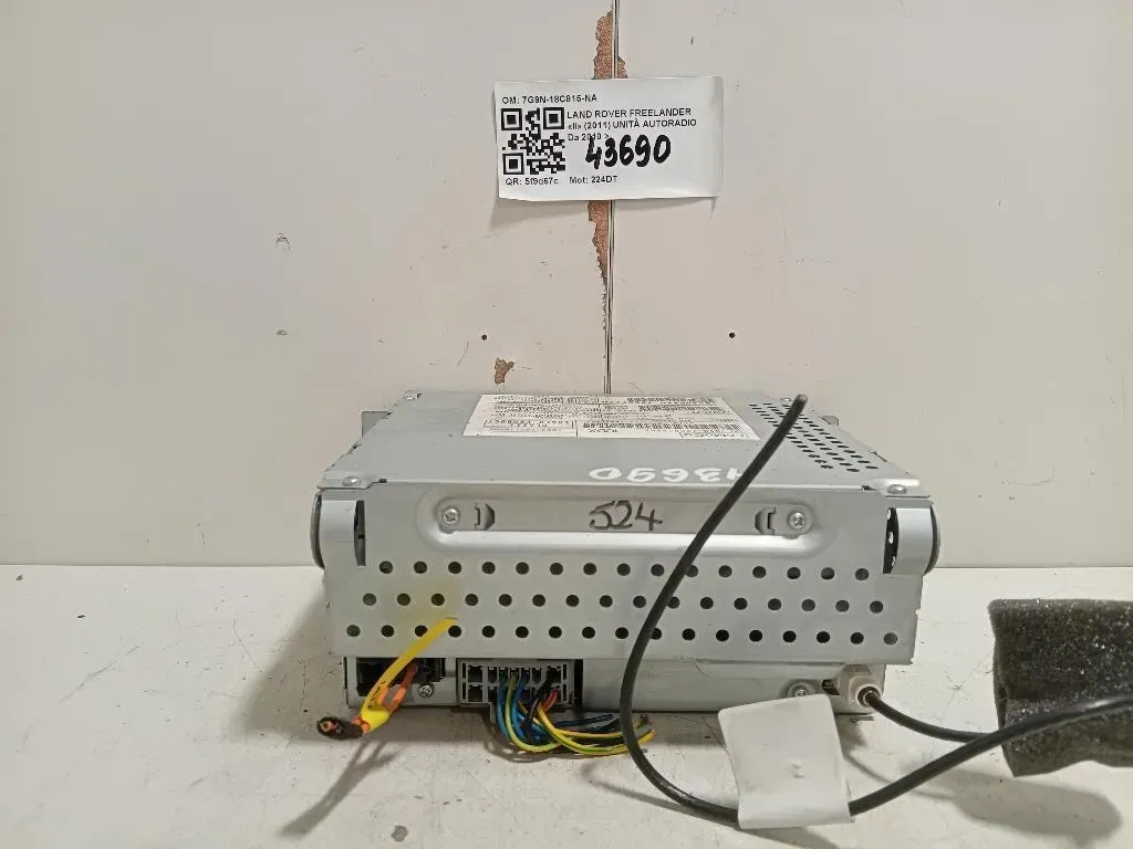 Unità Autoradio 7G9N-18C815-NA Land Rover Freelander II 2011