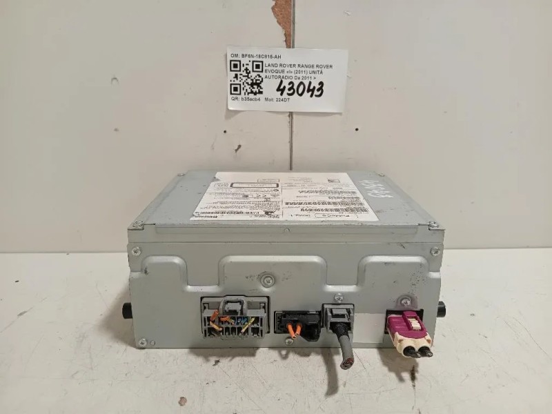 Unità Autoradio BF6N-18C815-AH Land Rover Range Rover Evoque I 2011