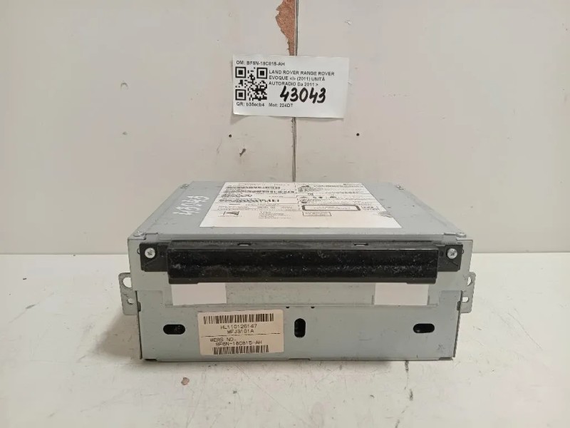 Unità Autoradio BF6N-18C815-AH Land Rover Range Rover Evoque I 2011