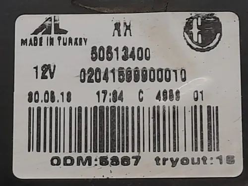 Fanale POST DX 20700207 Alfa Romeo Giulietta 2013