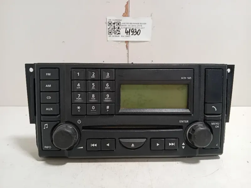 Unità Autoradio VUX500540 Land Rover Range Rover Sport III 2014