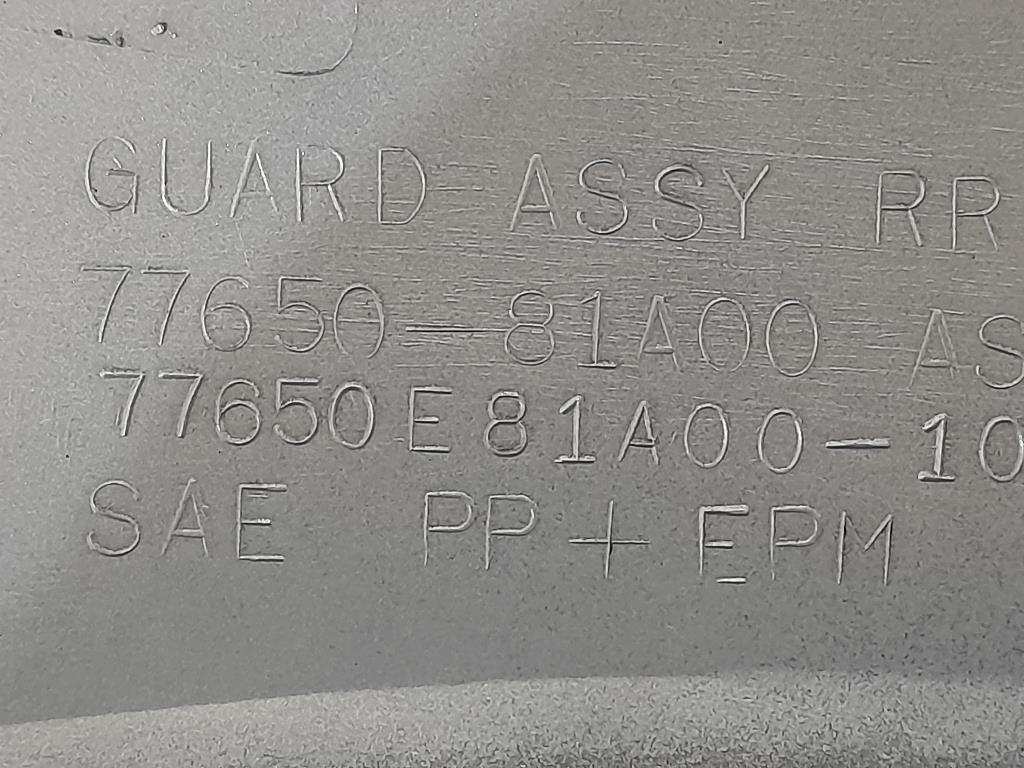 Parafango POST SX 7755091A00 Suzuki Jimny I 1999