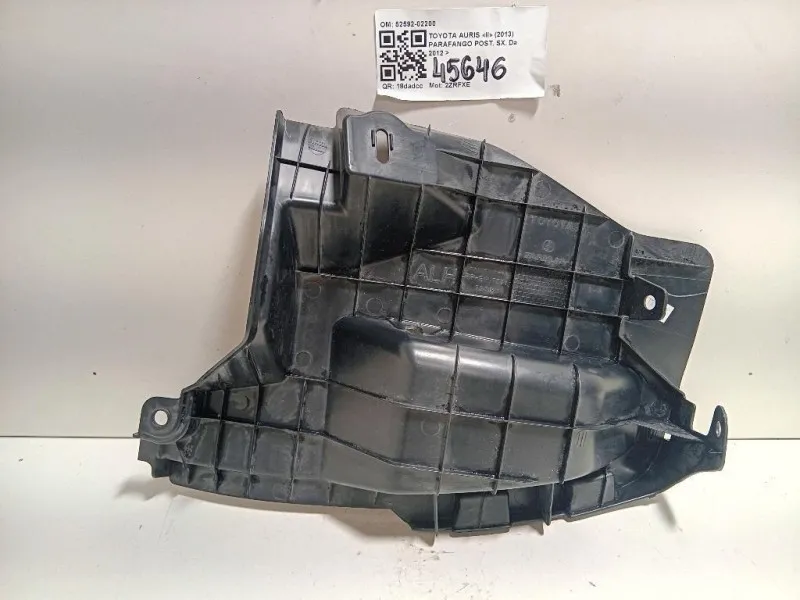 Parafango POST SX 52592-02200 Toyota Auris II 2013