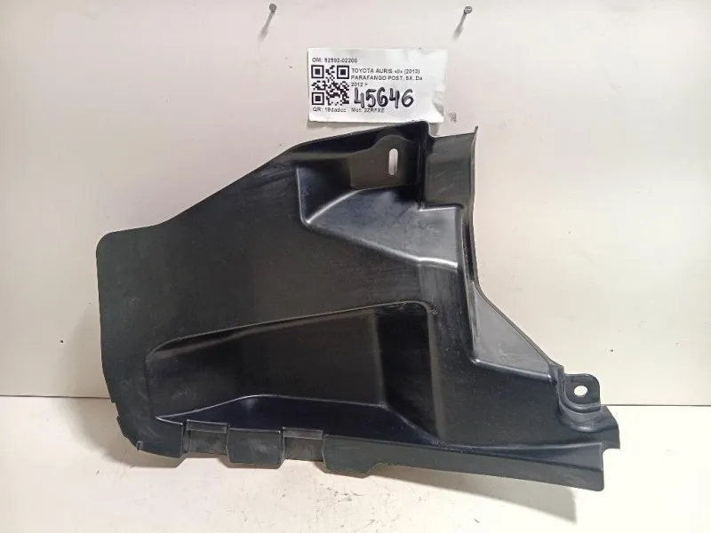 Parafango POST SX 52592-02200 Toyota Auris II 2013