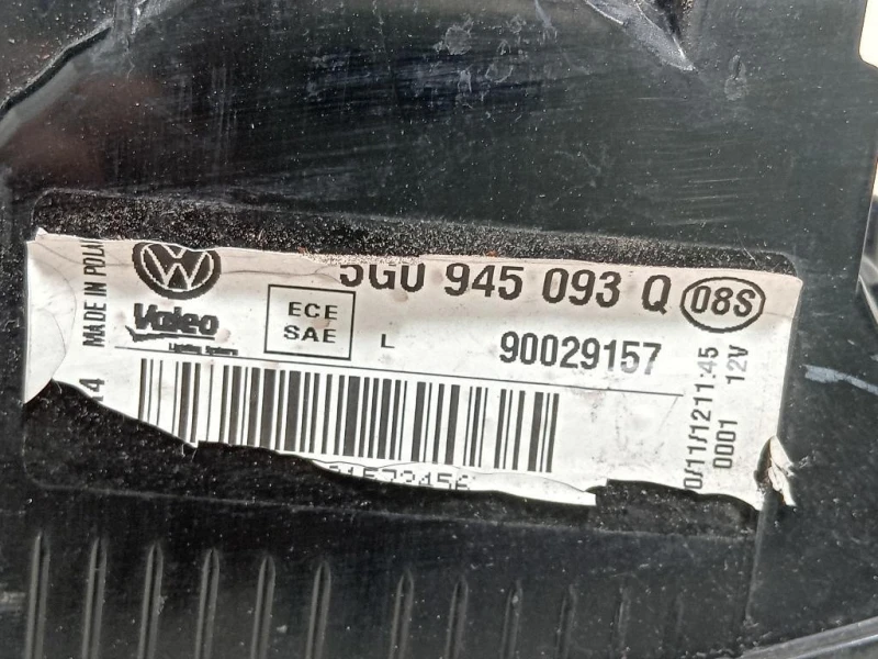 Fanale INT POST SX 5G0 945 093 Q Volkswagen GOLF VII 2013