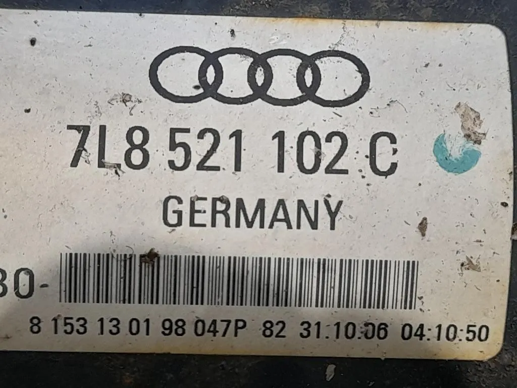 Paraolio Albero Cardanico 7L8521102C Audi Q7 4LB 2009