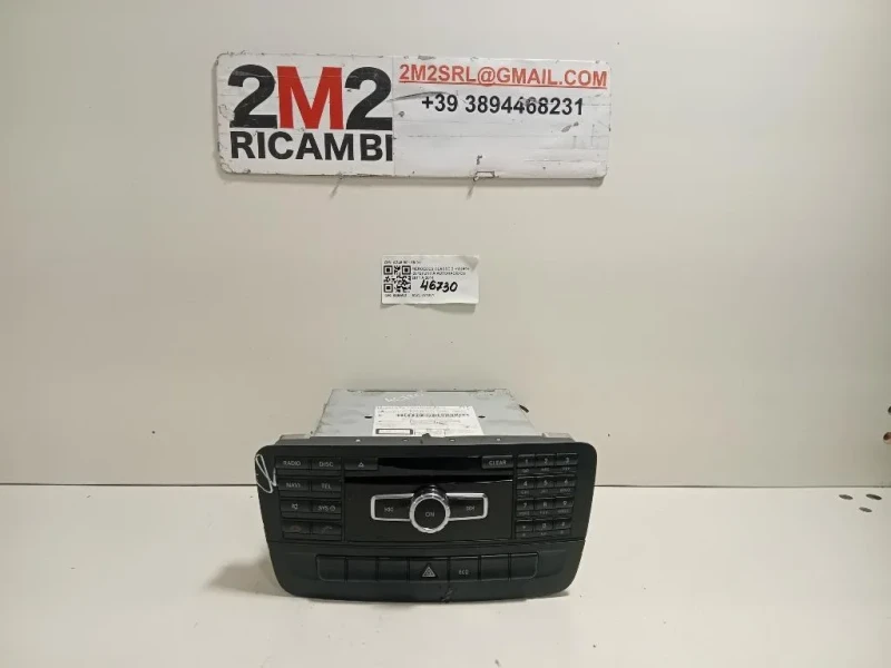 Unità Autoradio A246 901 99 01 Mercedes Classe B W246 2012