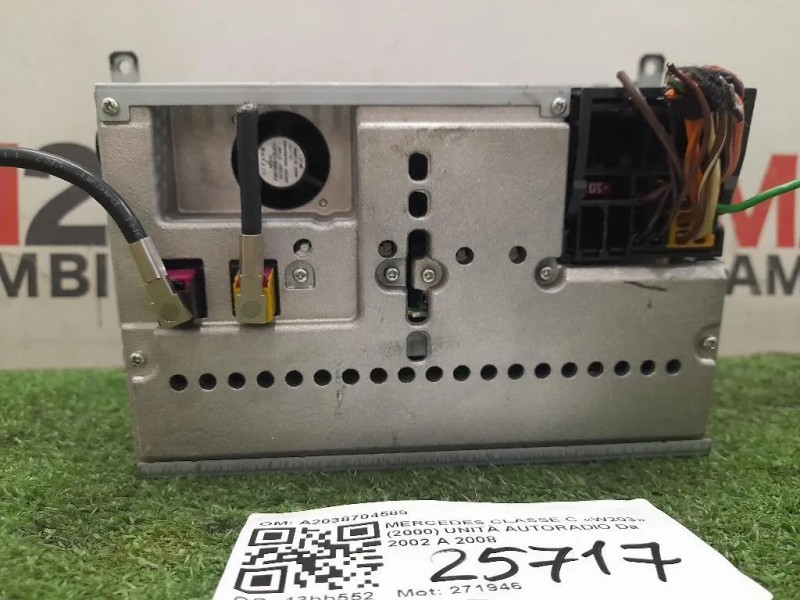 Unità Autoradio A2038704589 Mercedes Classe C W203 2000