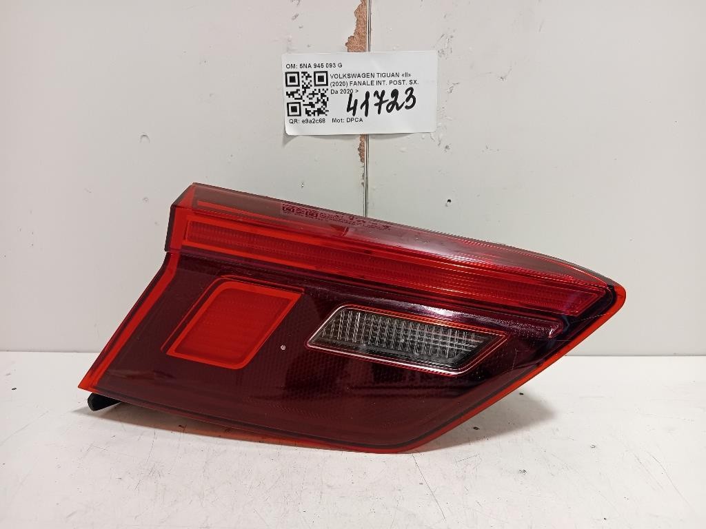 Fanale INT POST SX 5NA945093F Volkswagen Tiguan II 2020