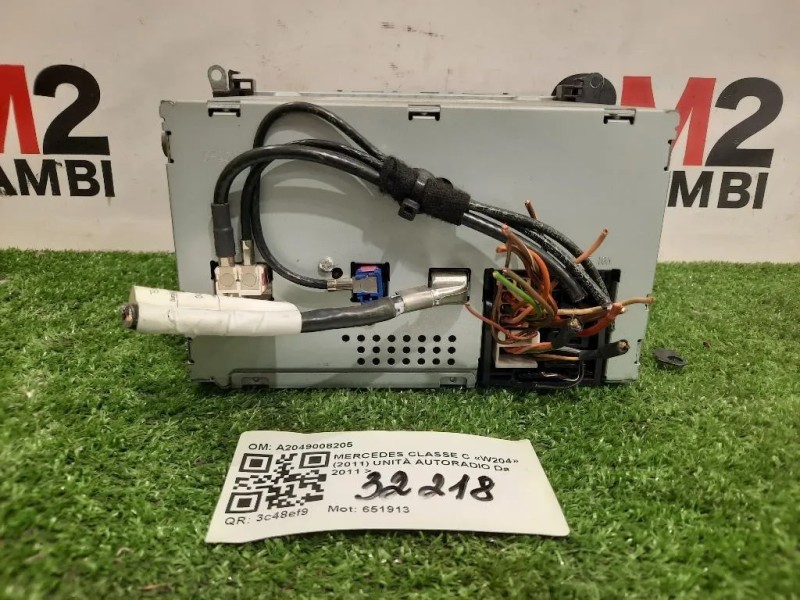 Unità Autoradio A2049008205 Mercedes Classe C W204 2011