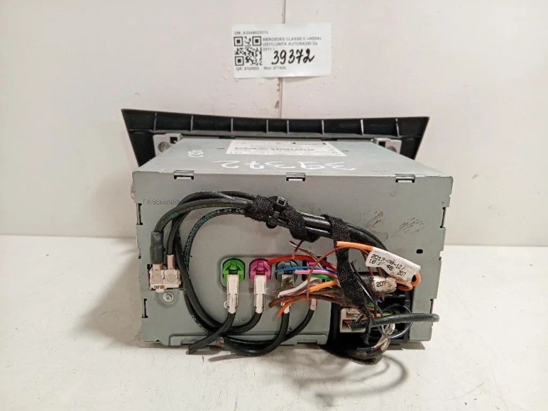 Unità Autoradio A2049002013 Mercedes Classe C W204 2011