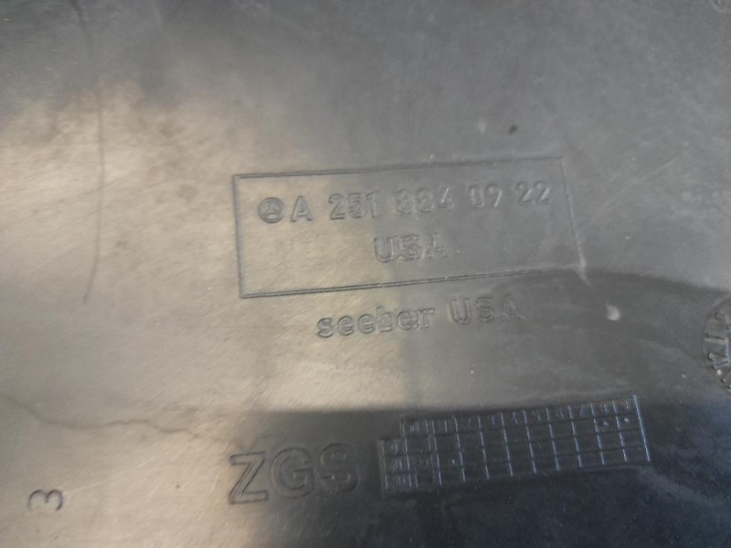 Parasassi Passaruota Interno LATO POST ANT SX A2518840922 Mercedes Classe R W251 2006