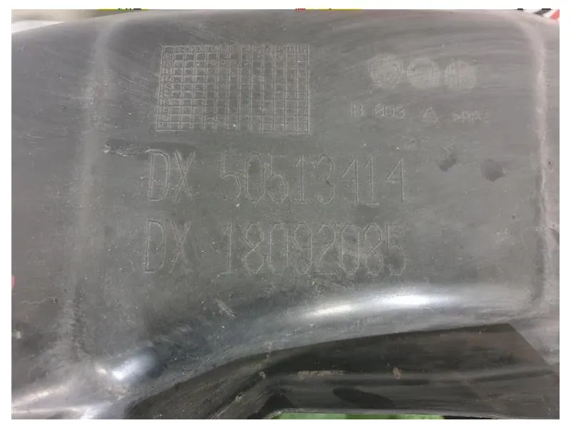 Parasassi Passaruota Interno ANT DX 50513414 Alfa Romeo Giulietta 2010