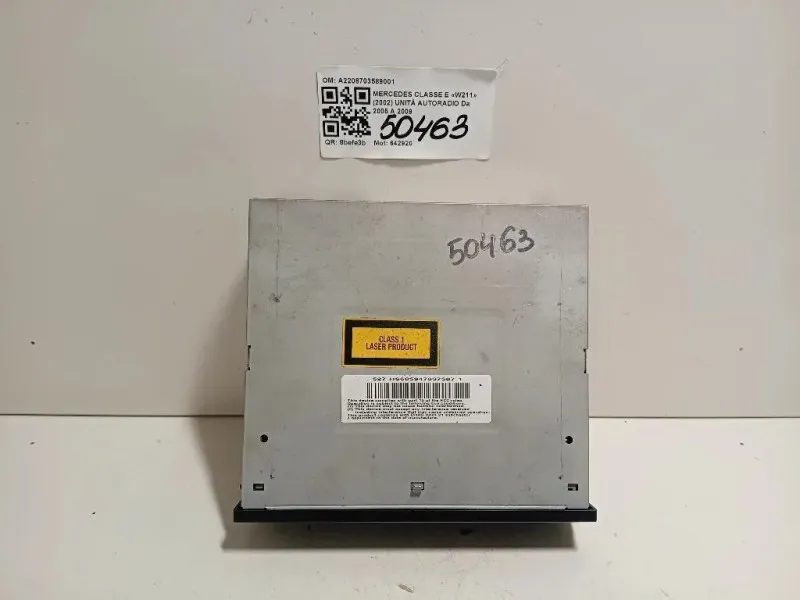 Unità Autoradio A2208703589001 Mercedes Classe E W211 2002